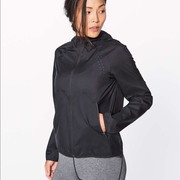lululemon athletica Jackets & Blazers - Lululemon Like The Windshell black
